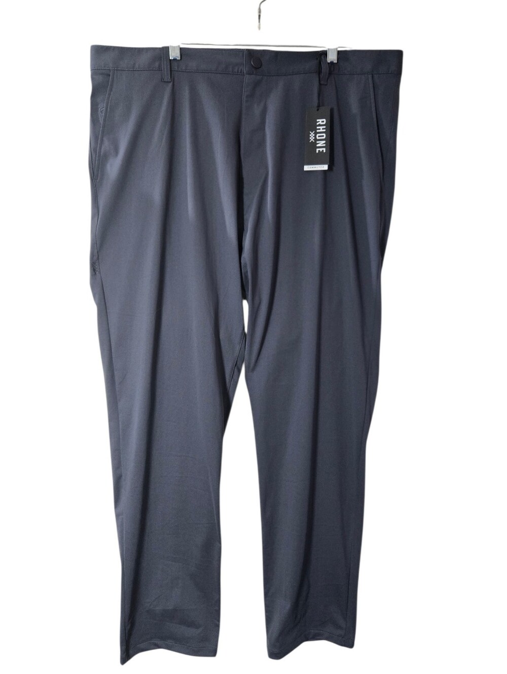 Rhone Commuter Pants Flex-Knit Stretch Golf Tech Performance Chino Blue 40x32